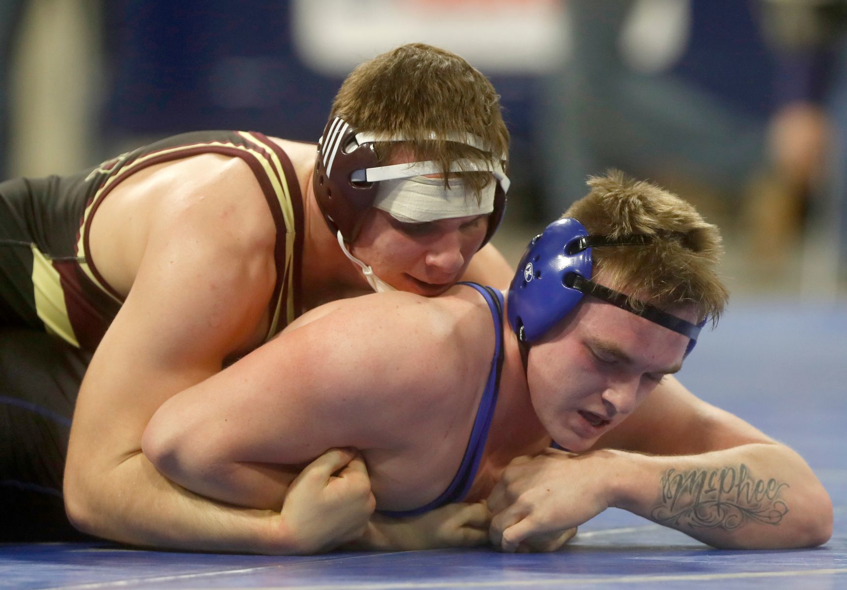Championship round of state wrestling